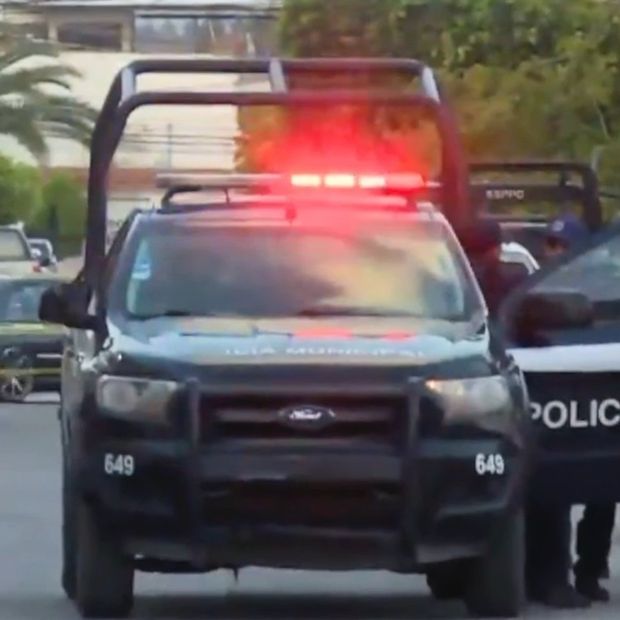 La zona fue resguardada por elementos de seguridad.